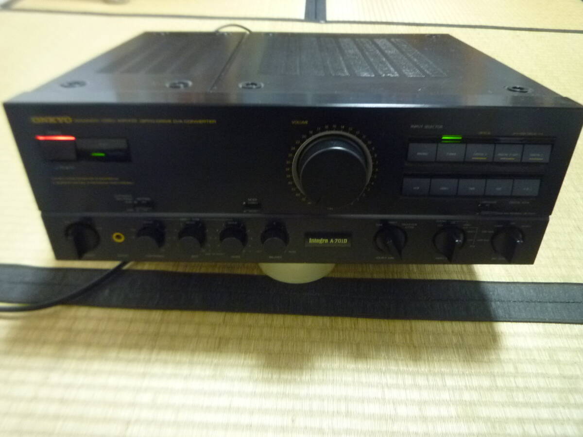 ONKYO プリメインアンプ A-701D A-701XD Integra 動作良好 A