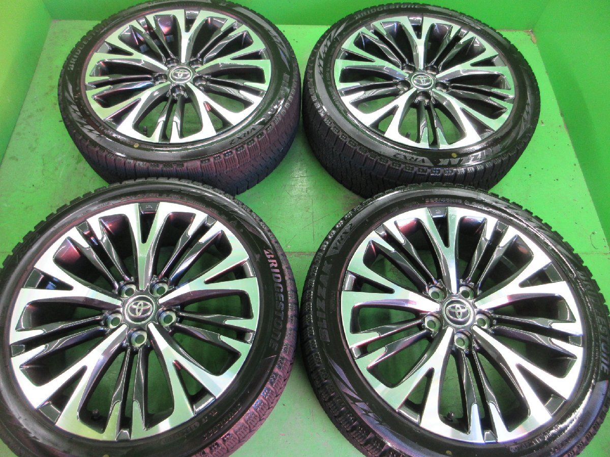 PCD114.3 トヨタ ヤリスクロス純正 7j/+50 ハブ約60㎜ ブリヂストン
