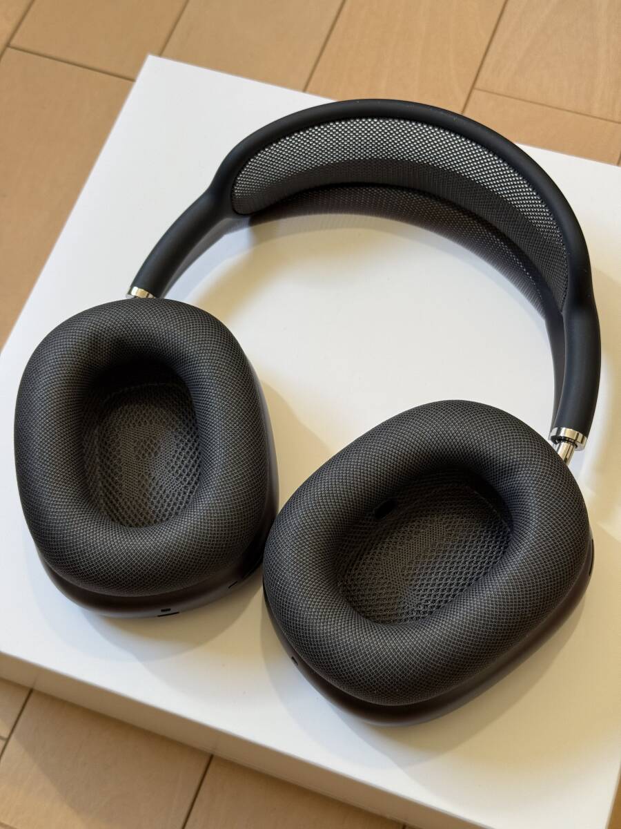 極美品】 AirPods Max スペースグレイ lightning-3.5mm 有線接続
