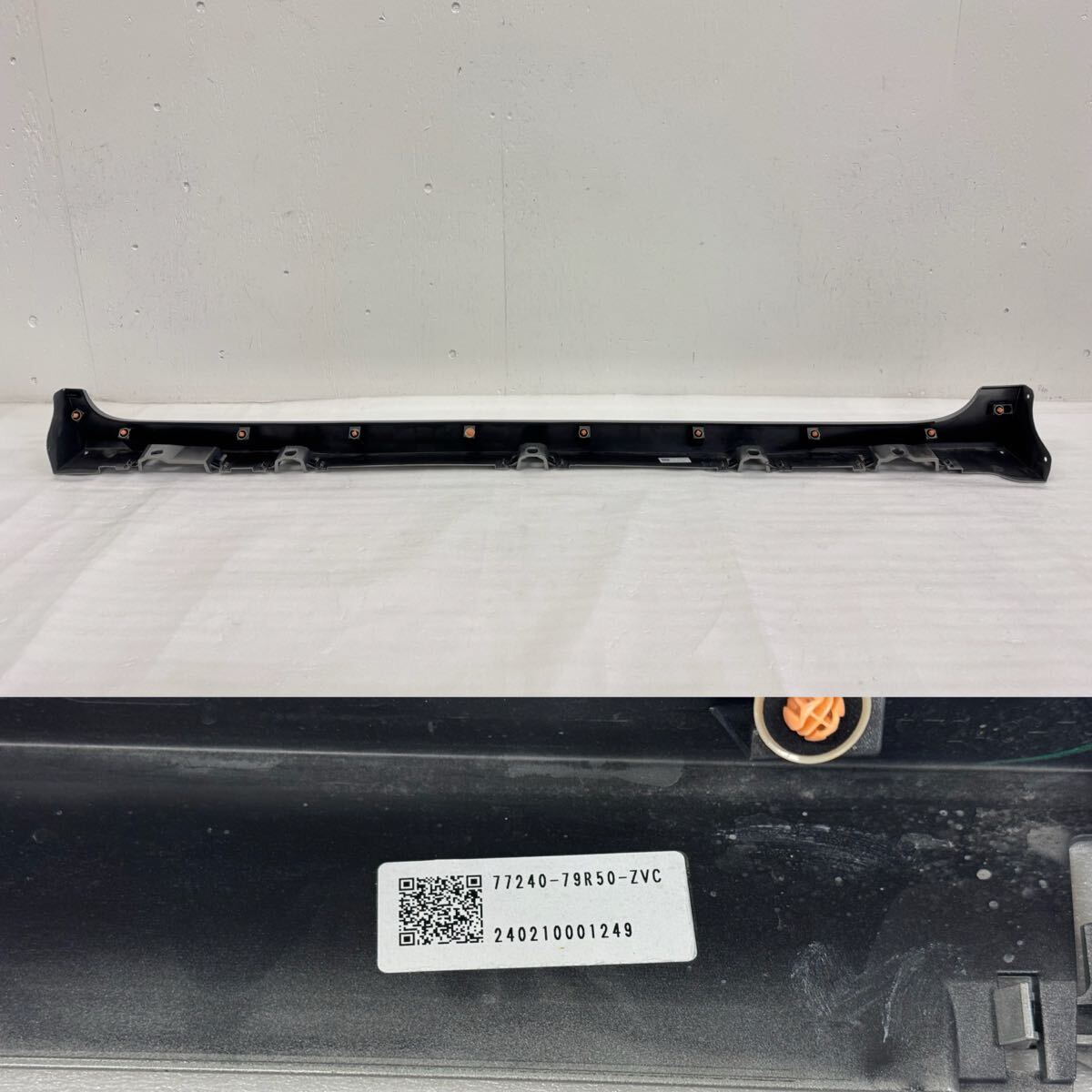 7F10 スペーシア MK53S 純正 サイドステップ 左 77240-79R5 ZVC MK53S スペーシア 純正 サイドシルスカッフ 『スペーシア』 スーペリアホワイト