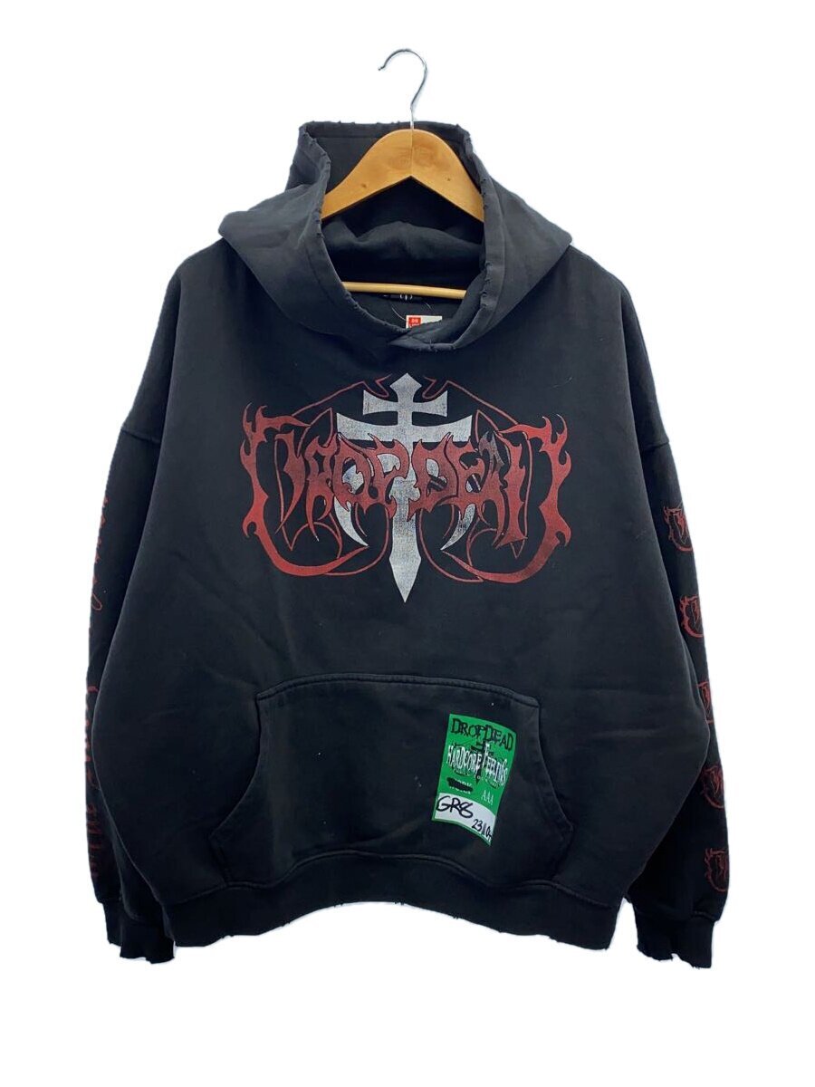 Drop Dead Clothing◇パーカー/-/コットン/BLK ジャケット、上着