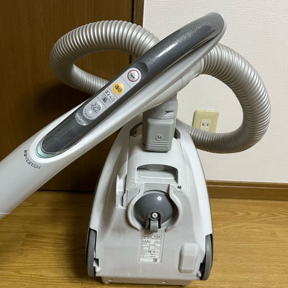 動作OK】Panasonic パナソニック コード式紙パック式クリーナー 掃除機