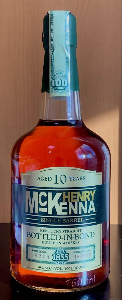 希少！HENRY McKENNA10年 終売品　ヘンリーマッケンナ10年 未開栓_1