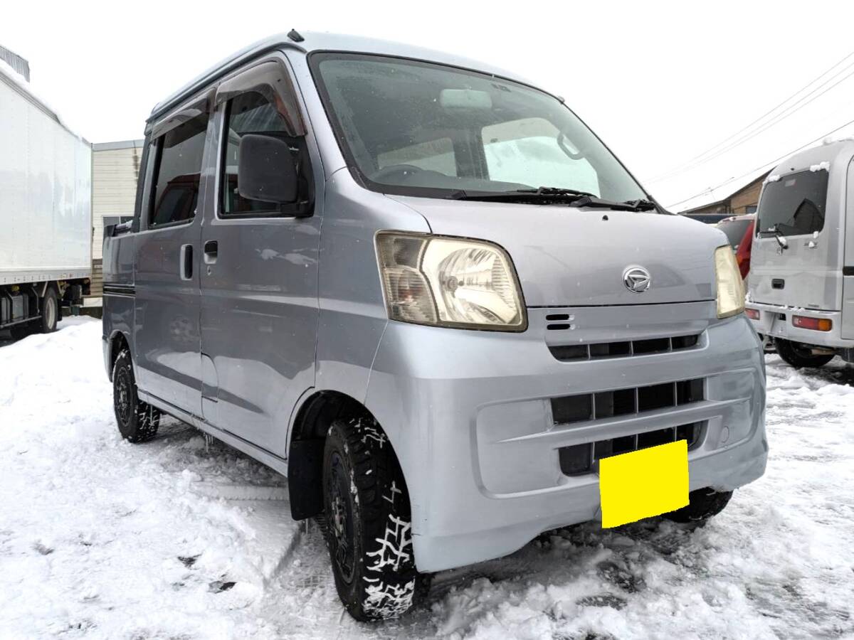 切替４ＷＤ！２０年式！Ｓ３３１Ｗ　ハイゼットカーゴ　デッキバンＧ　４速オートマ　M＋Sタイヤ！ＥＴＣ　ナビ　ドラレコ　車検２年付！_1