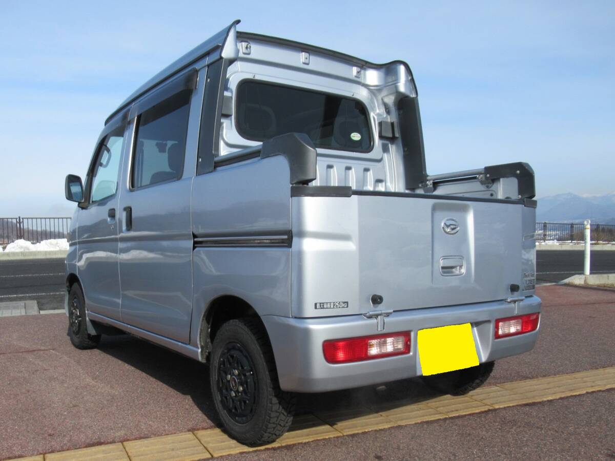 切替４ＷＤ！２０年式！Ｓ３３１Ｗ　ハイゼットカーゴ　デッキバンＧ　４速オートマ　M＋Sタイヤ！ＥＴＣ　ナビ　ドラレコ　車検２年付！_10