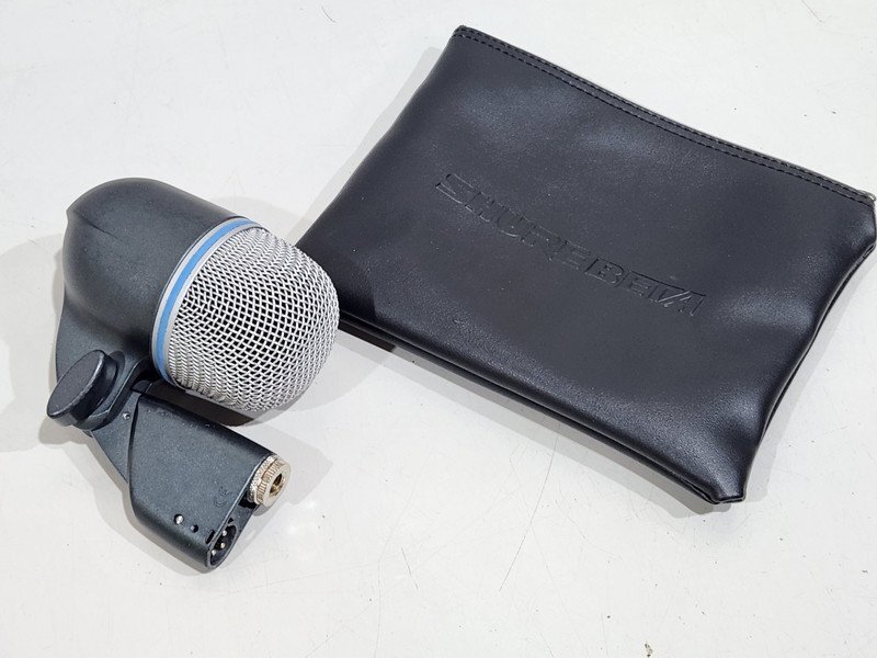 中古] SHURE ダイナミックマイク BETA52A? バスドラム用 ケース付き 音