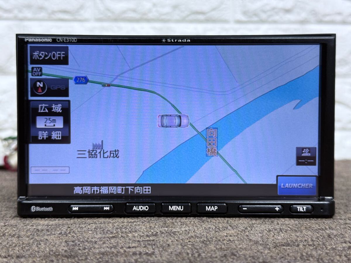 Panasonic カーナビ Strada CN-E310D 2018年地図 地図 2018年