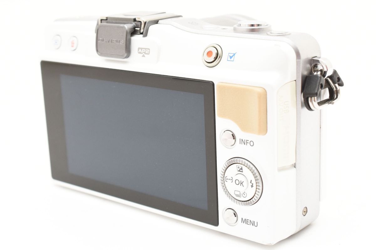 【元箱付き】 OLYMPUS オリンパス PEN E-PM2 レンズキット ミラーレス一眼カメラ #1487_5