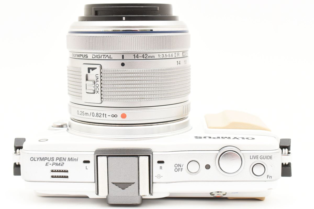 【元箱付き】 OLYMPUS オリンパス PEN E-PM2 レンズキット ミラーレス一眼カメラ #1487_8