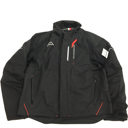 クシタニ サイズ L/XL K-2397 ナイロン 長袖 アクアジャケット ジップアップ アウター メンズ ブラック系 KUSHITANI