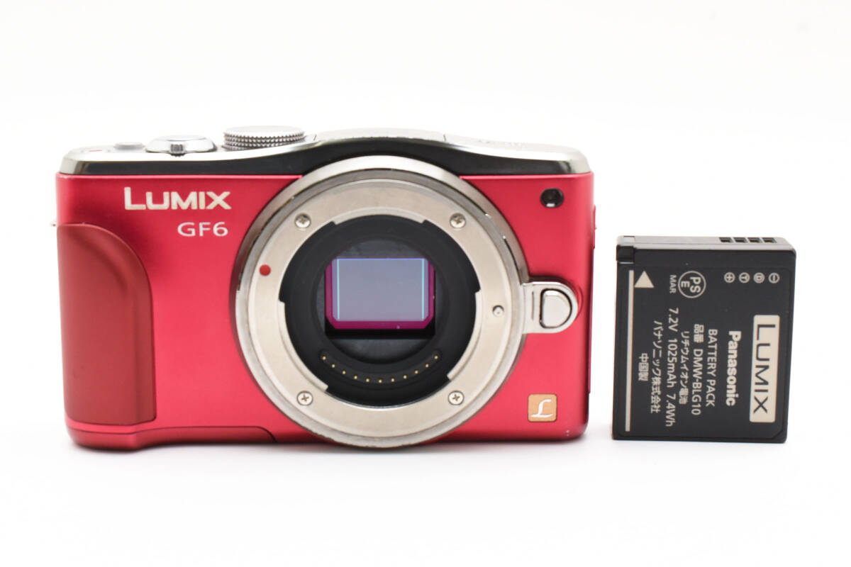 【並品】Panasonic LUMIX DMC-GF6 パナソニック ミラーレス一眼カメラ【動作確認済み】＃2395669_1
