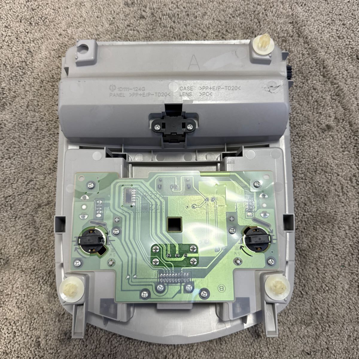 318 トヨタ ZVW 30 プリウス フロント ルームランプ 小物入れ 青-152_7