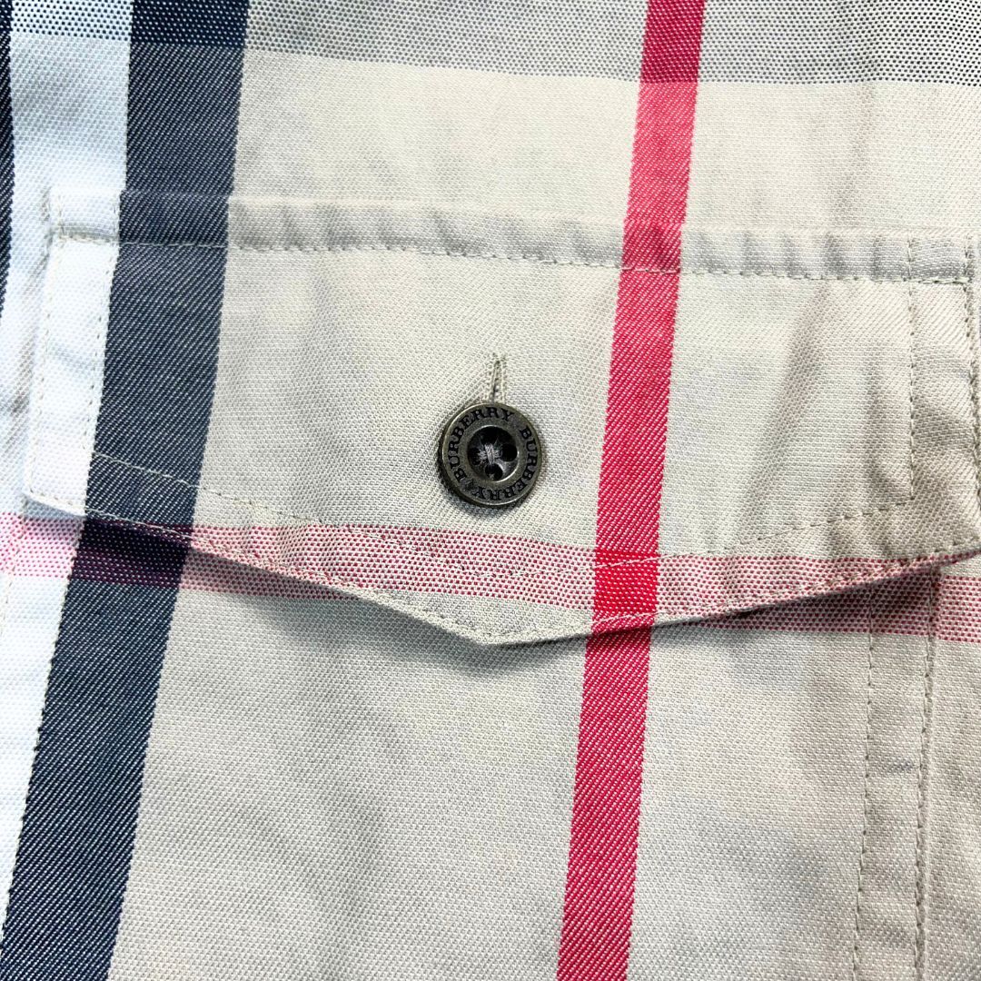 バーバリー BURBERRY BRIT メガチェック 長袖シャツ ノヴァチェック