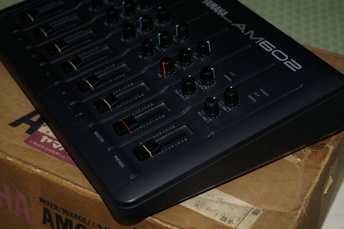 ♪♪YAMAHA MIXER AM602 ヤマハ 6チャンネル ポータブル ミキサー♪♪_6
