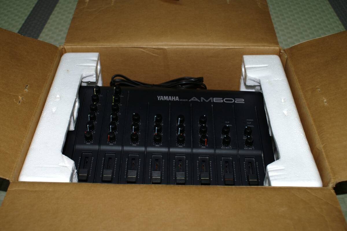 ♪♪YAMAHA MIXER AM602 ヤマハ 6チャンネル ポータブル ミキサー♪♪_8