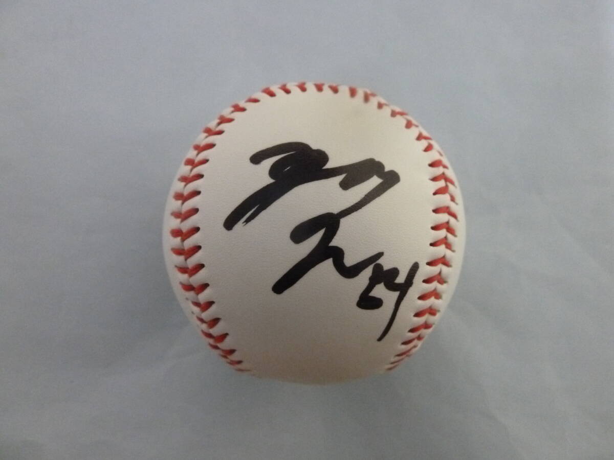 北海道日本ハムファイターズ 山縣秀選手♯54 直筆サイン入りボール 激レア ラスト１品！言葉入り ドラフト5位 _1