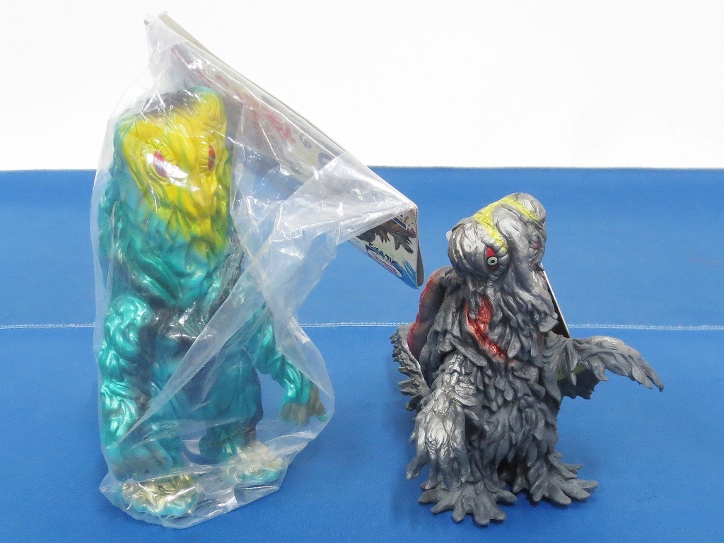 ブルマァクの怪獣シリーズ ソフビ ヘドラ 未開封 未開封＆未使用☆ヘドラ ソフビフィギュア 2点まとめ売りセット