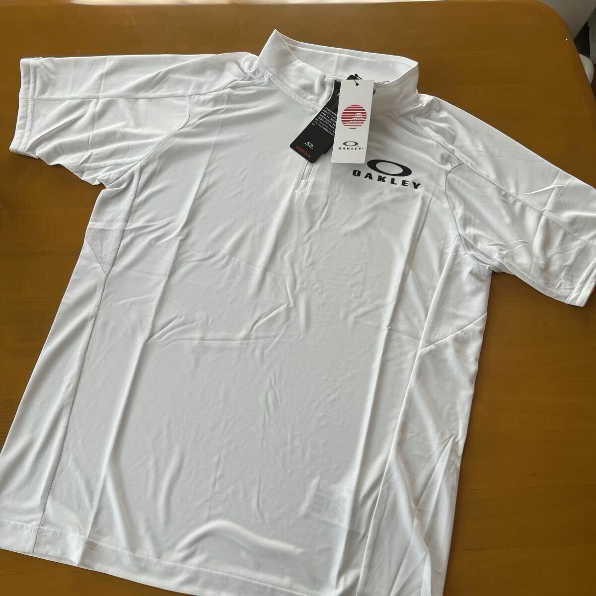 JP-Mサイズ 新品OAKLEYオークリー ハーフジップモックネック　HYDROLIX優れた吸汗速乾性能 ＵＶ　_3