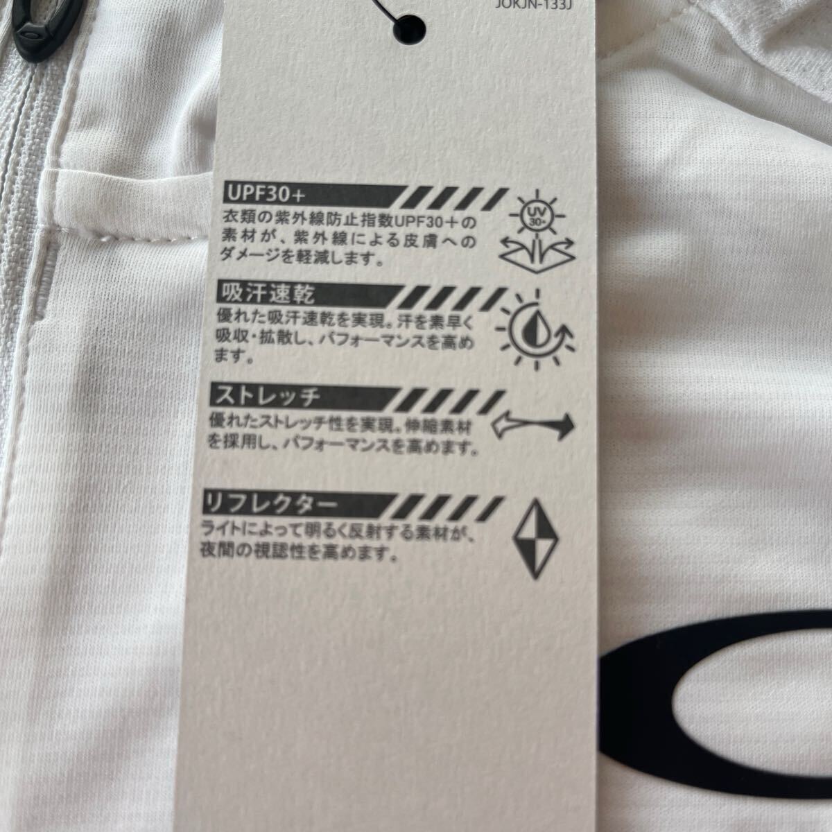 JP-Mサイズ 新品OAKLEYオークリー ハーフジップモックネック　HYDROLIX優れた吸汗速乾性能 ＵＶ　_5