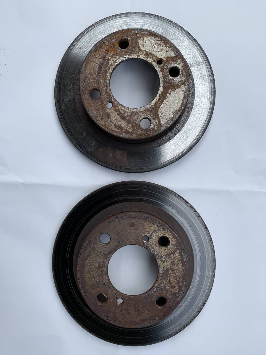 MH21S ディスクローター2枚 新品長期保有品アタリ出し済み_1