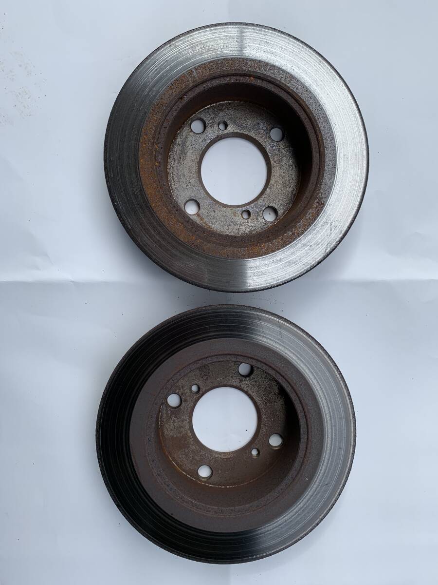 MH21S ディスクローター2枚 新品長期保有品アタリ出し済み_2