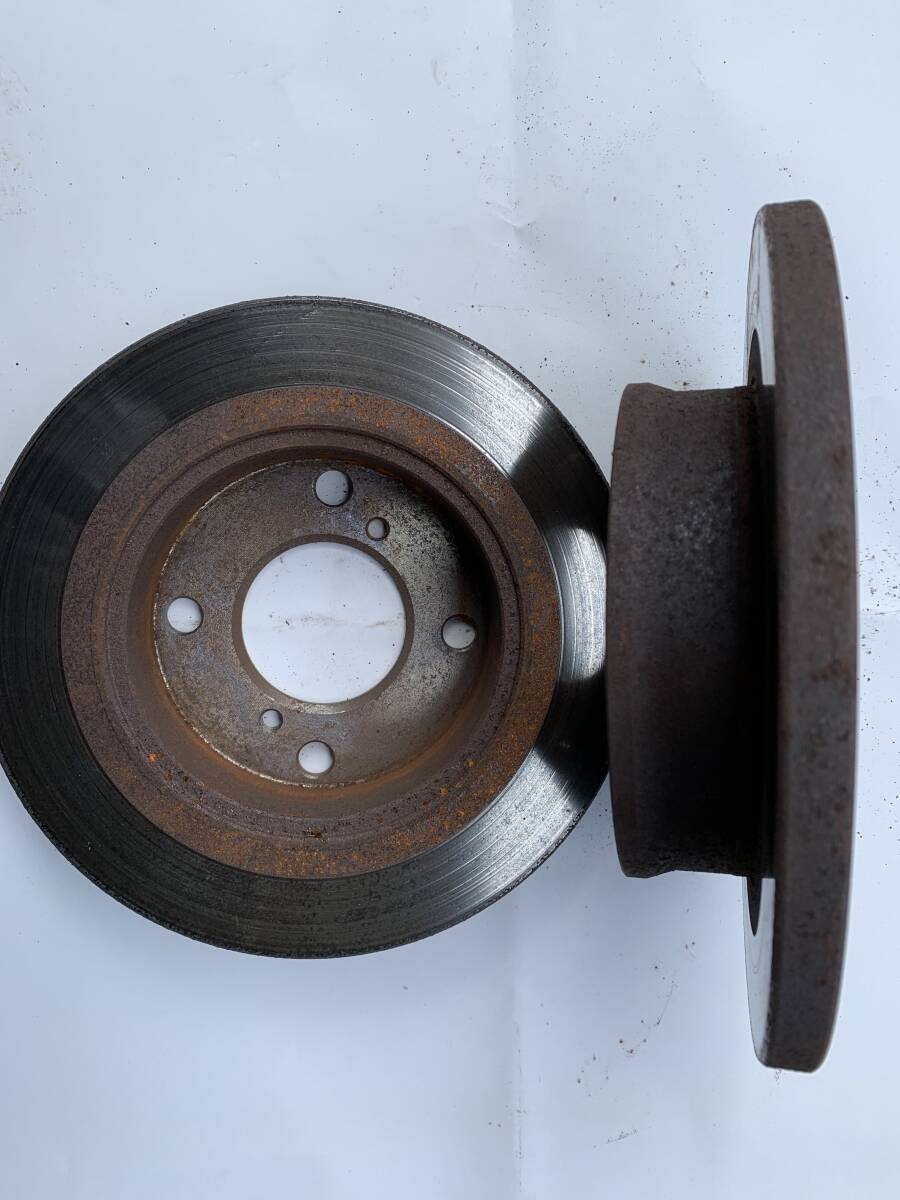 MH21S ディスクローター2枚 新品長期保有品アタリ出し済み_4