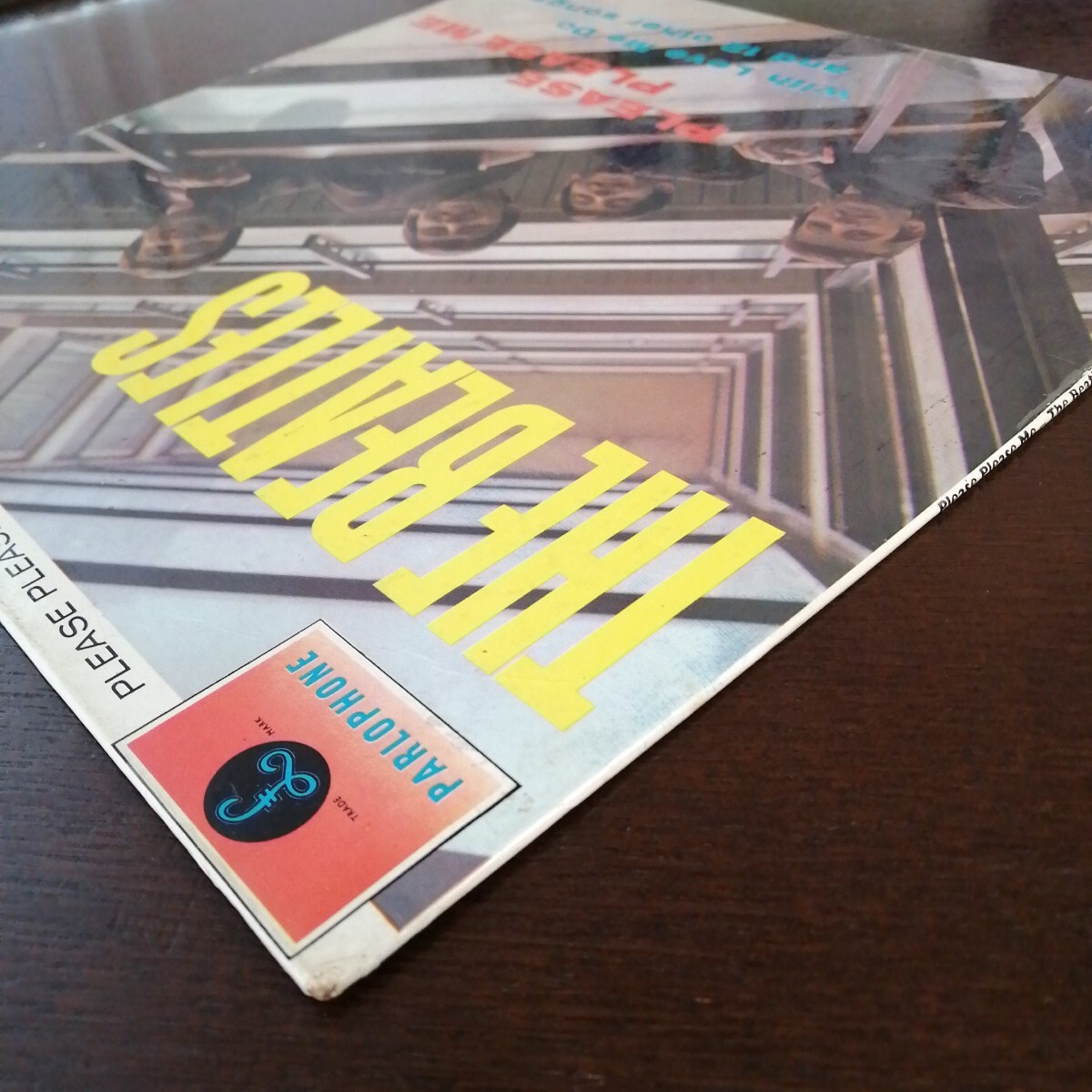 UK original gold parlophone dick james MAT1/1 analog record vinyl レコード アナログ lp pmc1202 Beatles please please me ビートルズ_10