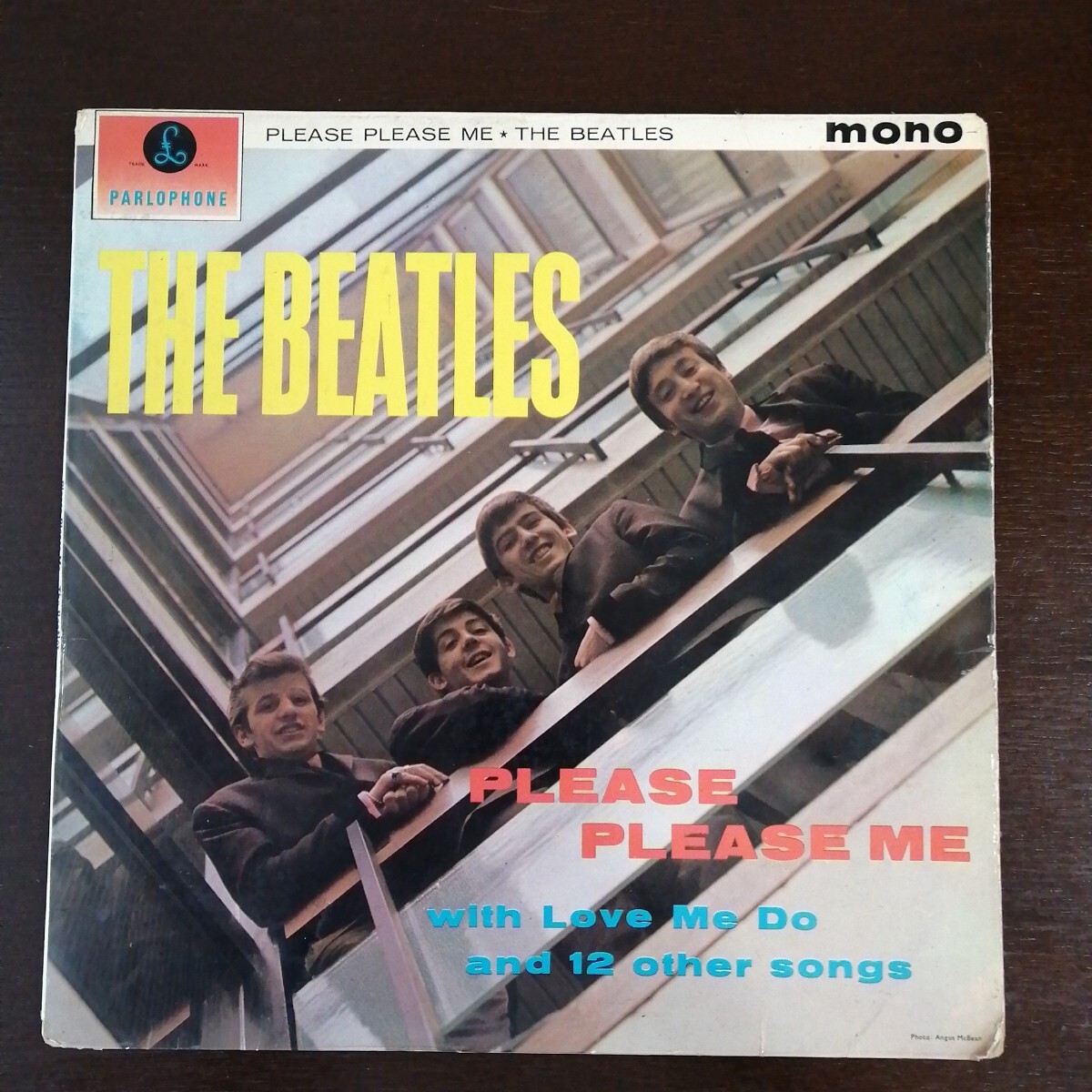 UK original gold parlophone dick james MAT1/1 analog record vinyl レコード アナログ lp pmc1202 Beatles please please me ビートルズ_7