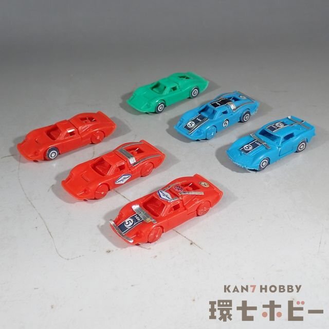 ミニカー　まとめ売り　当時モノ 1WN17◇当時物 古い 食玩 組立式 ミニカー ポリ製 おまけ まとめ/昭和