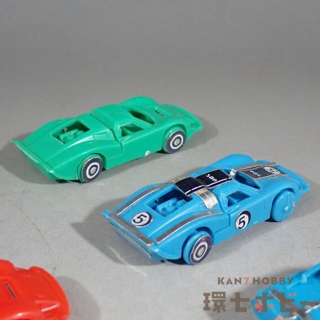 1WN17◇当時物 古い 食玩 組立式 ミニカー ポリ製 おまけ まとめ/昭和