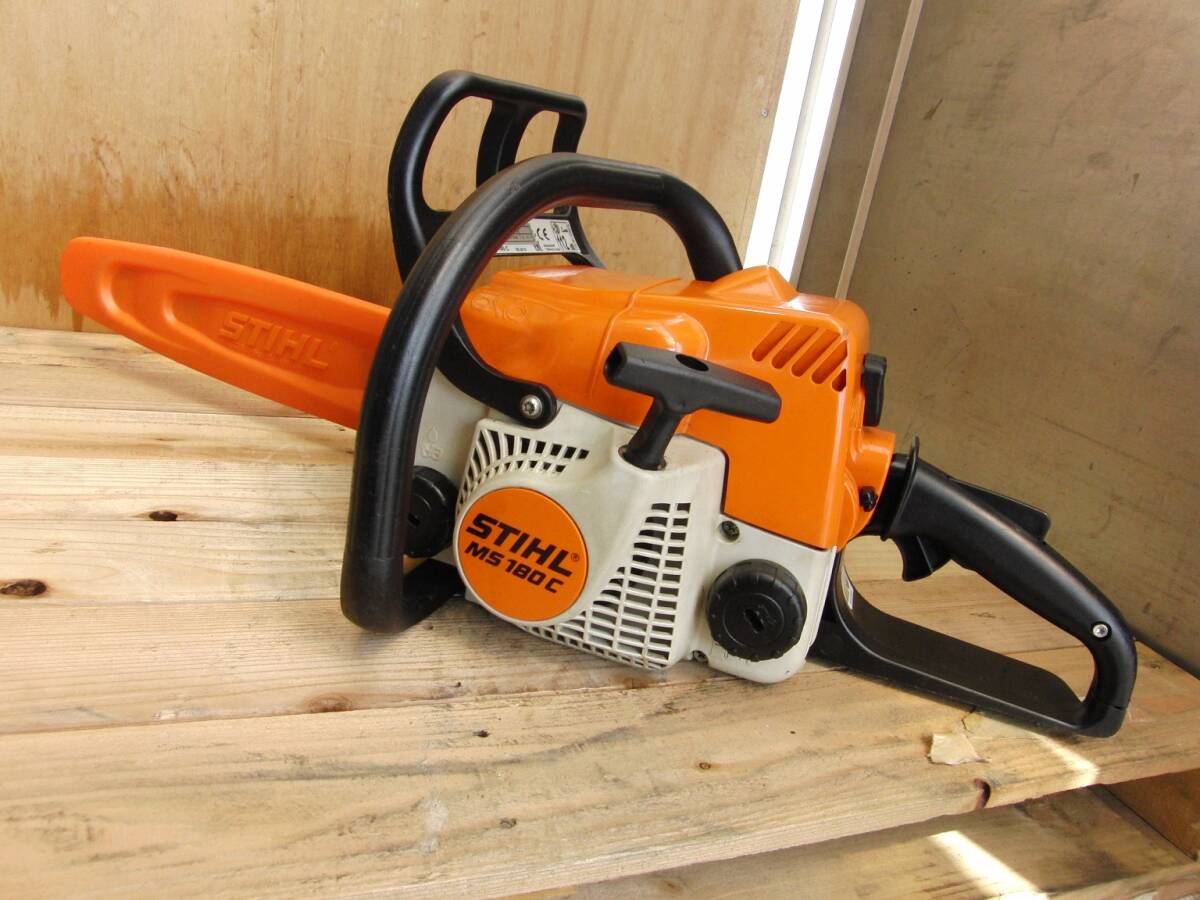 STIHL / スチール 31cc 軽量コンパクトチェンソー MS180C-BE