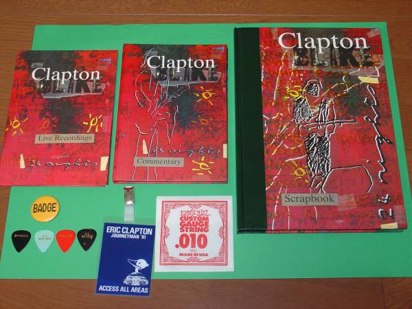 限定豪華本〝24Nights〟エリック・クラプトン直筆サイン入り(Eric