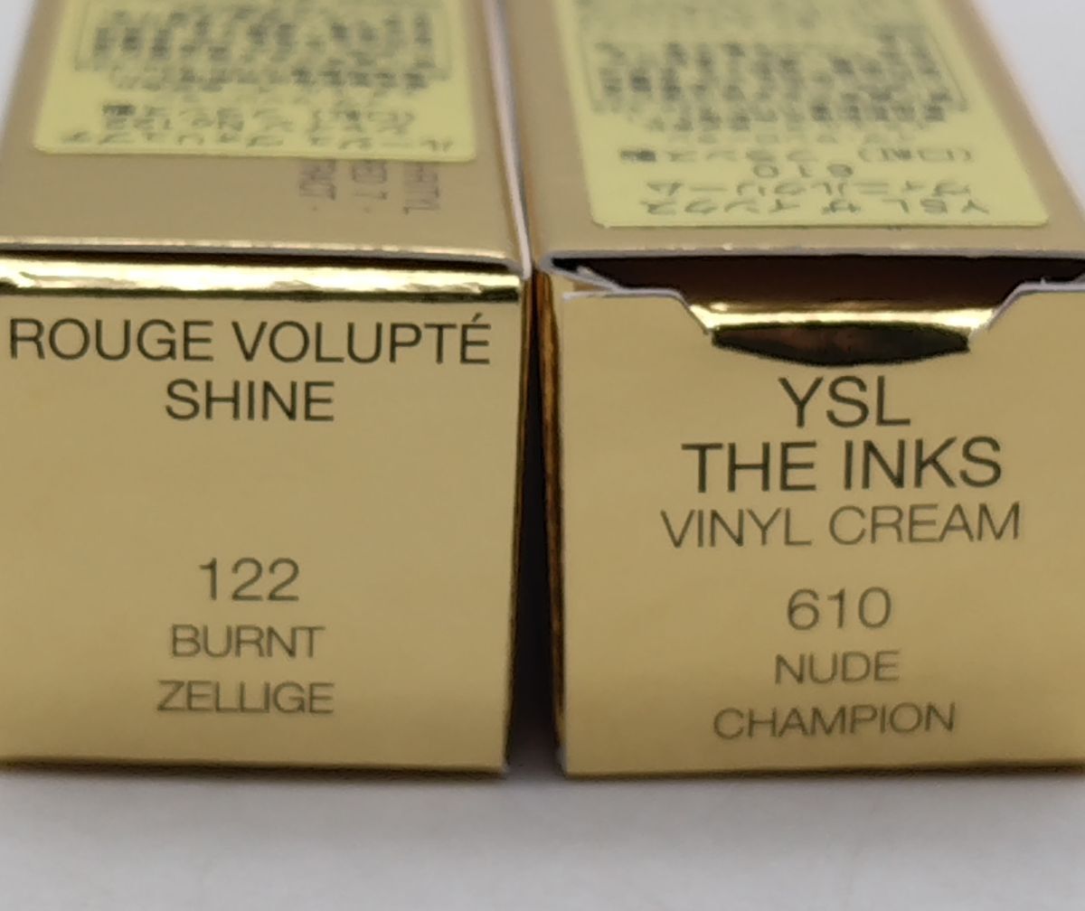 D①★新品 イヴサンローラン ルージュ2本セット ヴォリュプテ インクスヴェルニ★_6
