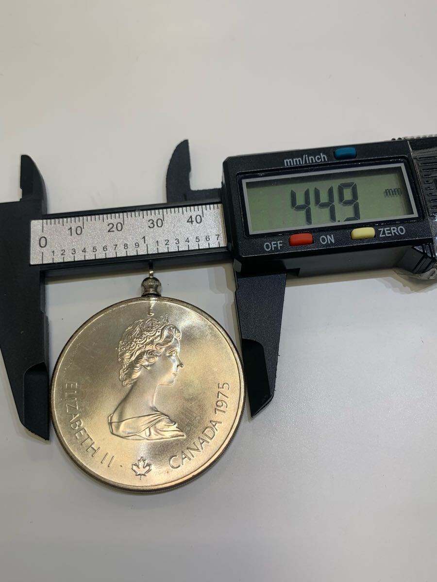 1976年 カナダ モントリオールオリンピック 10ドル銀貨 記念コイン コレクション_3