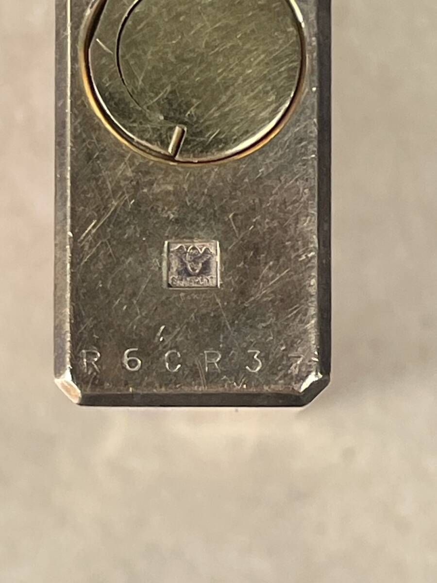 1円スタート S.T.Dupont デュポン r6cr37 ローラー ガス ライター 都彭 ゴールド×レッドラッカー 取説あり 箱あり_4