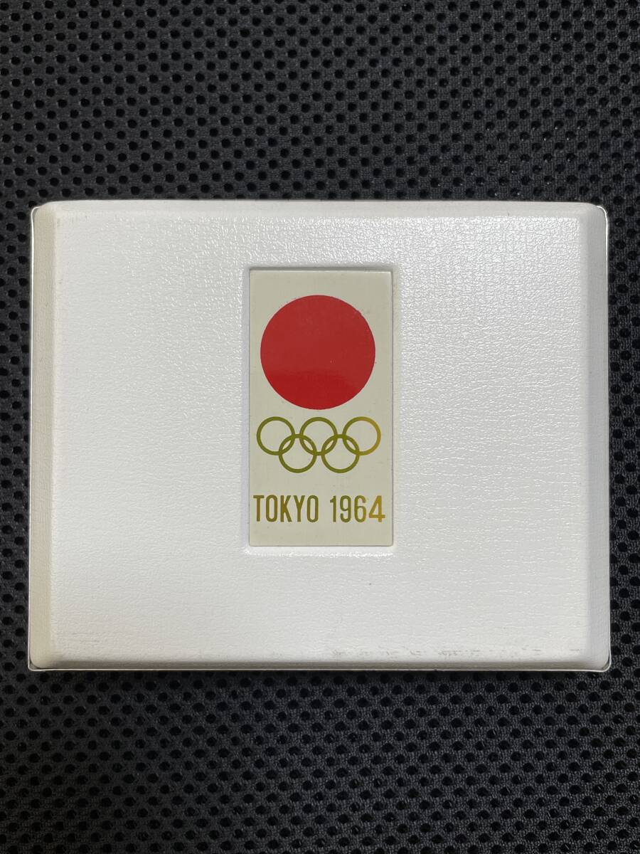 1964年　東京オリンピック記念硬貨　銀貨　ケース入り　千円.百円銀貨セット　上美品コイン_6