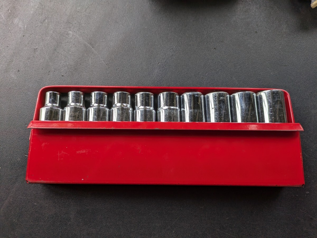 MACTOOLS マックツール METRIC メトリック 1/2 ソケット ディープ ソケットセット 多角 SVDM102TR_3