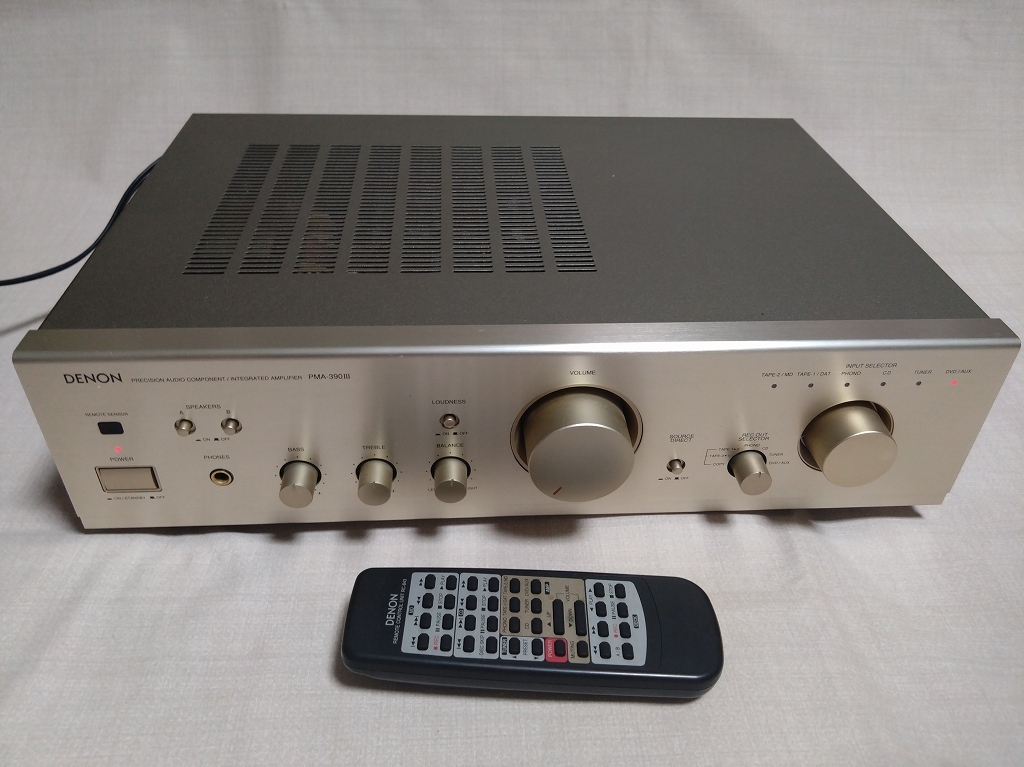 DENON☆PMA-390Ⅲプリメインアンプ_1