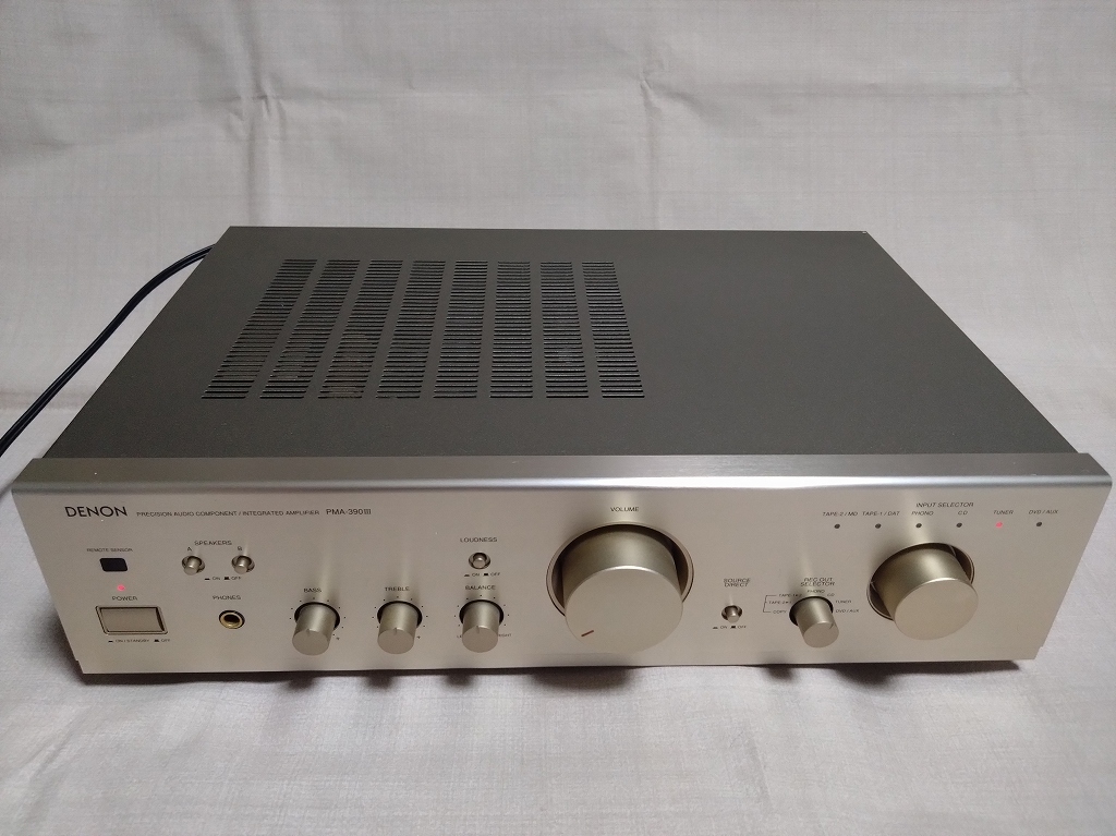 DENON☆PMA-390Ⅲプリメインアンプ_3
