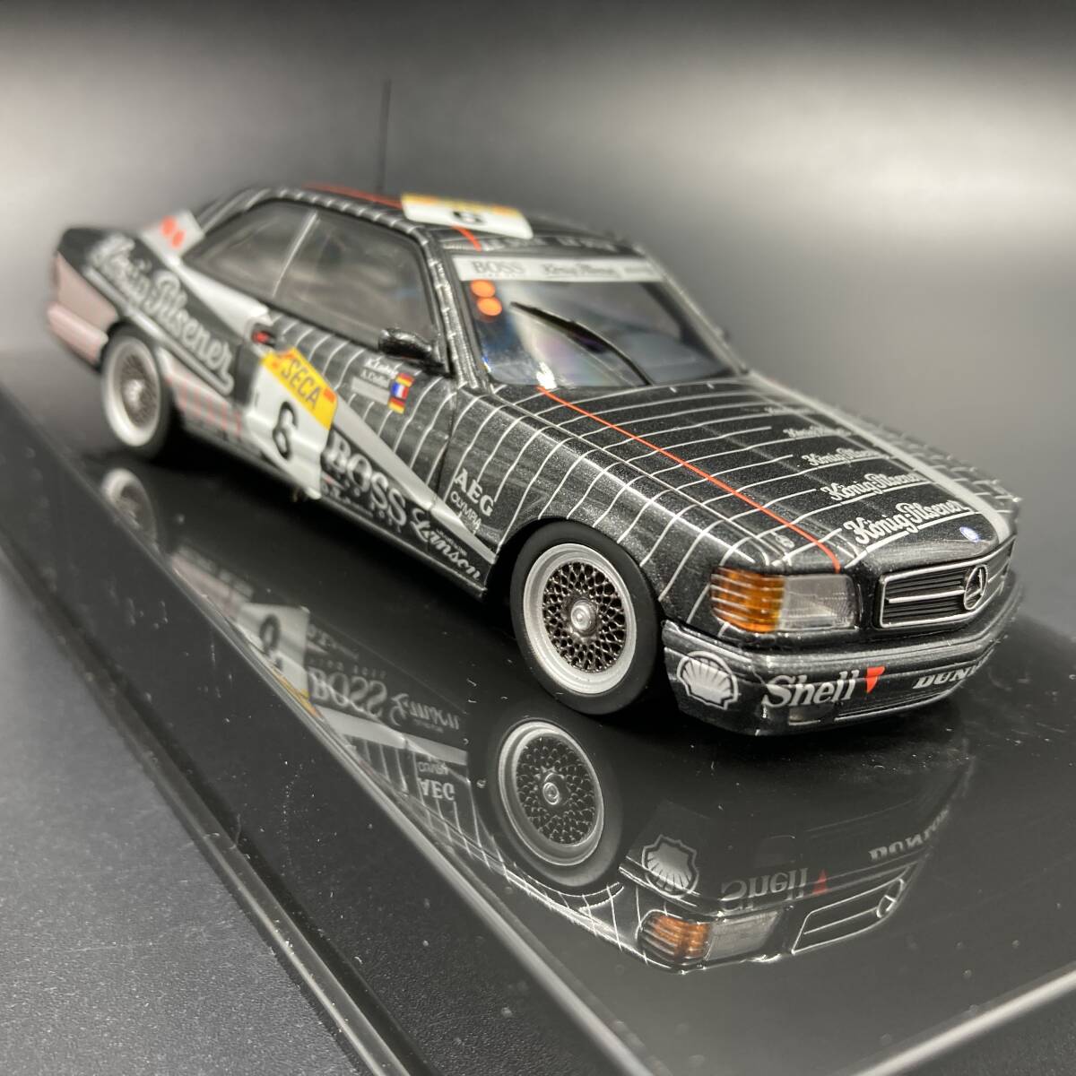 SUS402 AUTO art オートアート 1/43 Mercedes-Benz メルセデス ベンツ 500SEC W126 AMG SPA 1989 ミニカー 68932_5