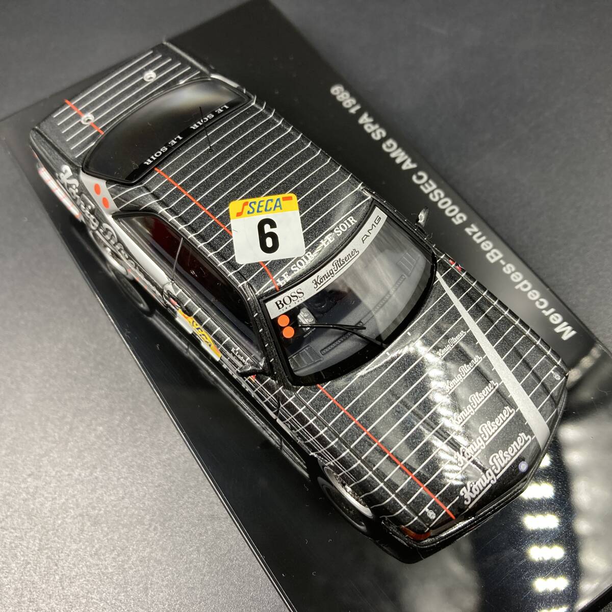 SUS402 AUTO art オートアート 1/43 Mercedes-Benz メルセデス ベンツ 500SEC W126 AMG SPA 1989 ミニカー 68932_6
