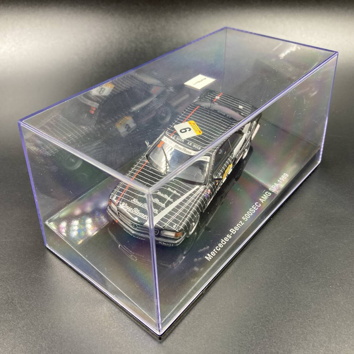 SUS402 AUTO art オートアート 1/43 Mercedes-Benz メルセデス ベンツ 500SEC W126 AMG SPA 1989 ミニカー 68932_7