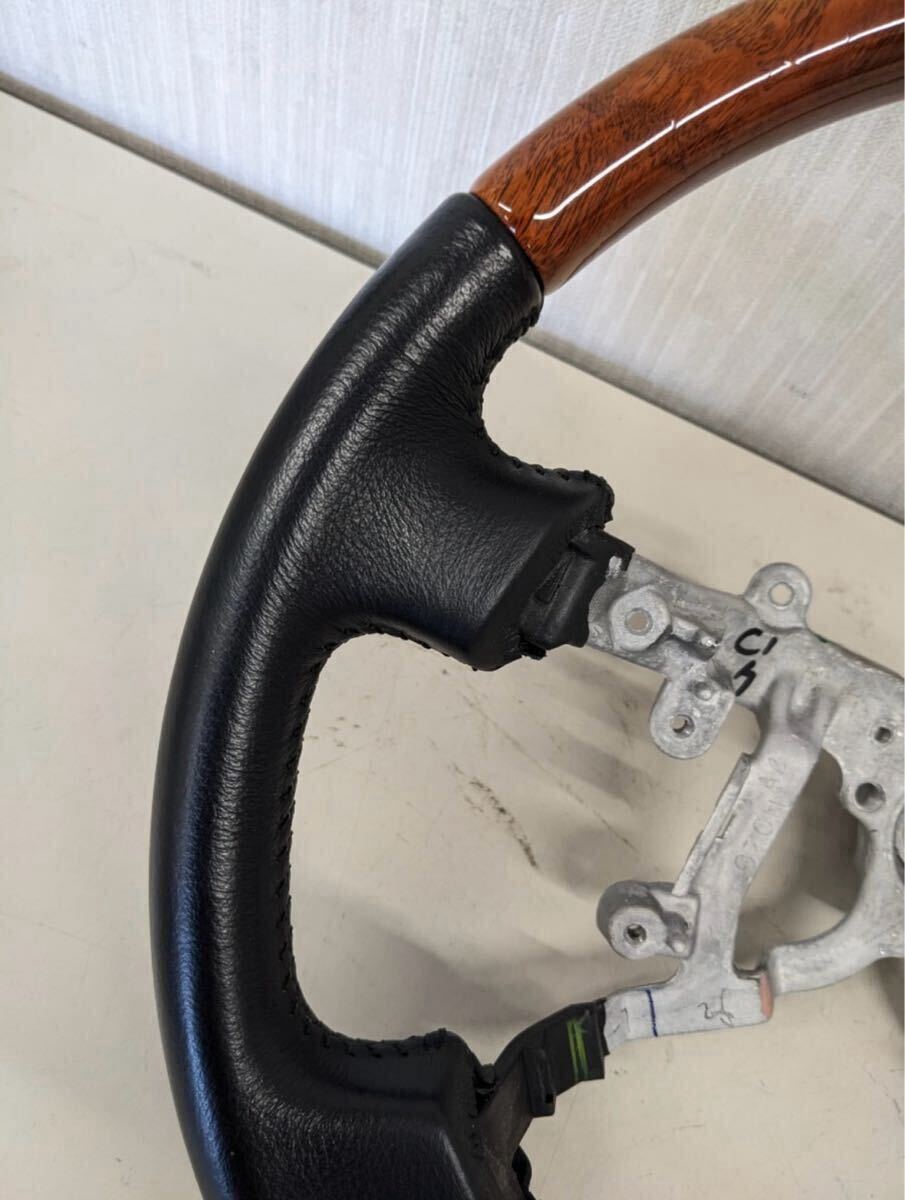 ◆TOYOTA◆セルシオ◆ウッドコンビハンドル◆30◆№5686　　UCF31 セルシオ　　ハンドル　　ステアリング_2