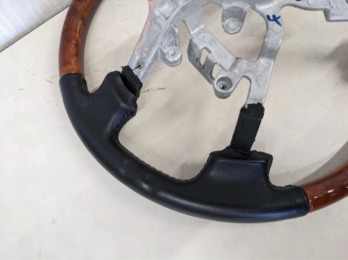 ◆TOYOTA◆セルシオ◆ウッドコンビハンドル◆30◆№5686　　UCF31 セルシオ　　ハンドル　　ステアリング_9