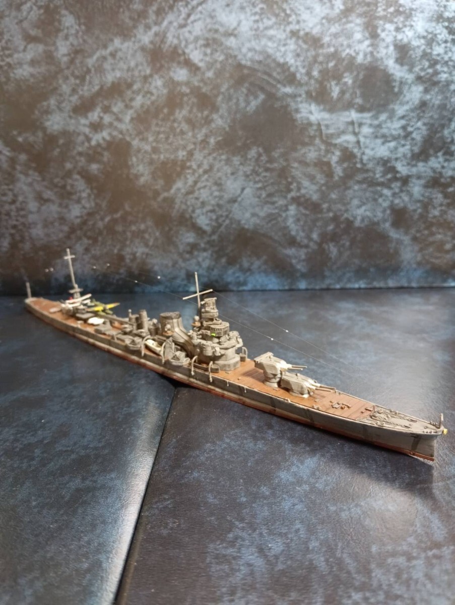 ハセガワ 1/700 日本海軍 重巡洋艦 加古_2