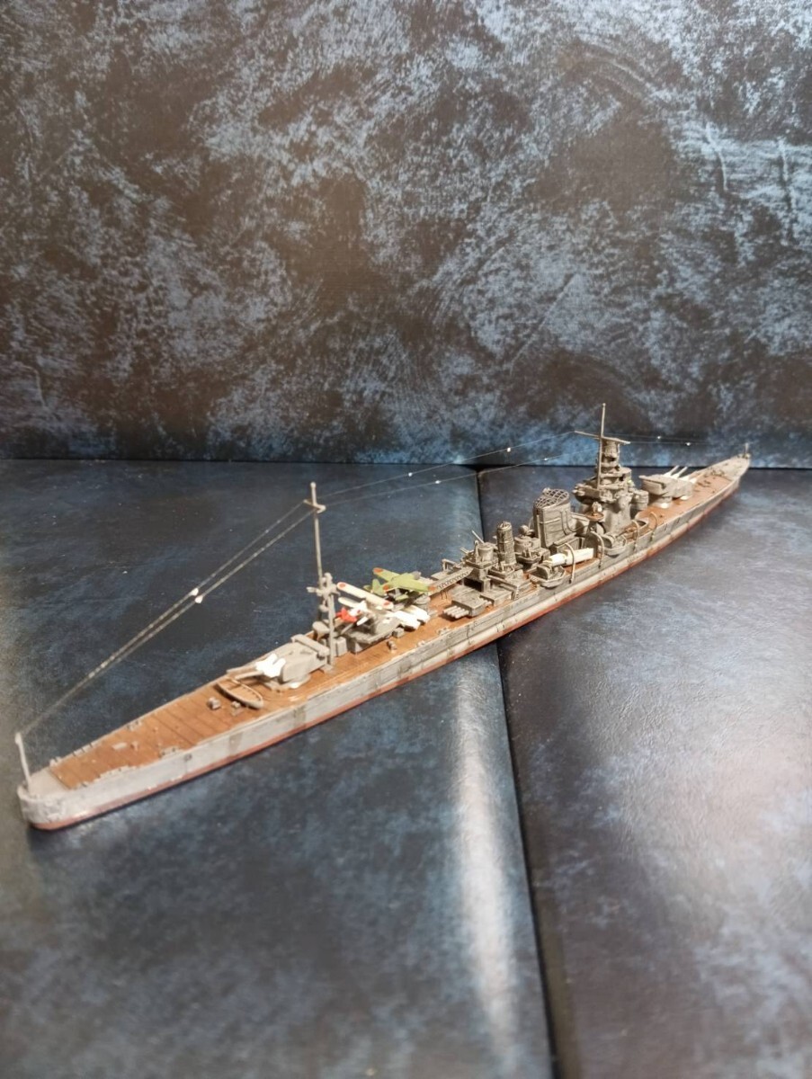 ハセガワ 1/700 日本海軍 重巡洋艦 加古_3