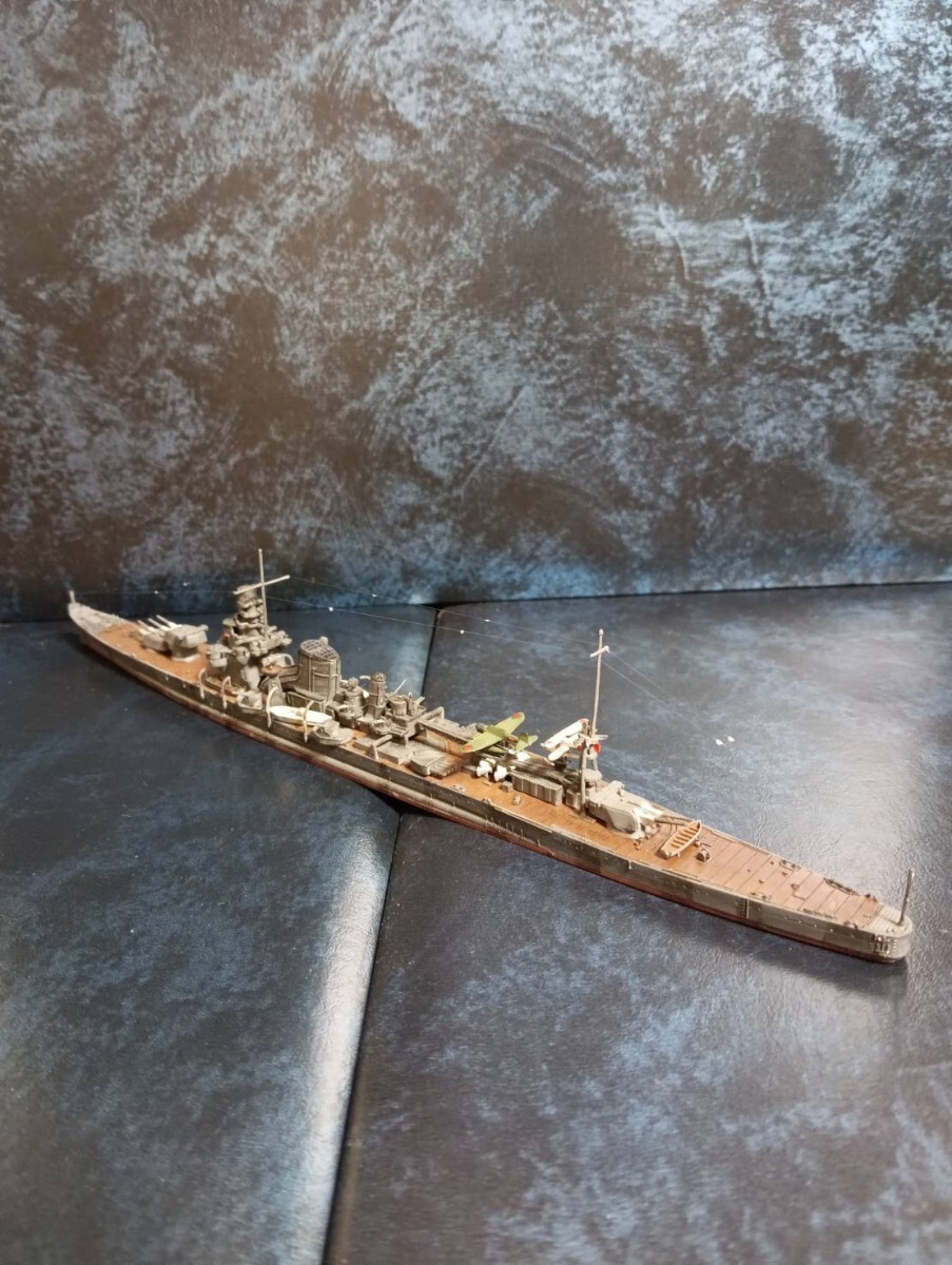 ハセガワ 1/700 日本海軍 重巡洋艦 加古_4