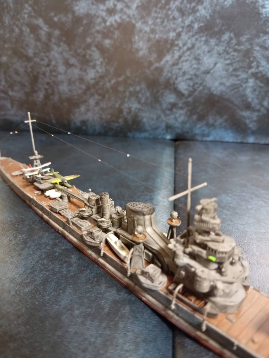 ハセガワ 1/700 日本海軍 重巡洋艦 加古_7