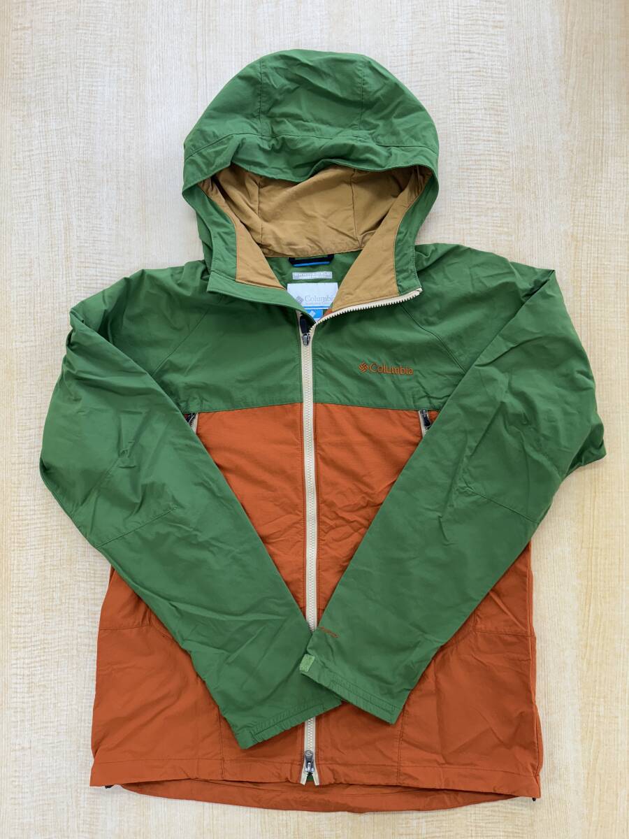 【古着 XL】 Columbia OMNI-SHIELD コロンビア フロックス ジャケット ダブルジップ 軽量 撥水 登山 ハイキング アウトドア キャンプ_3