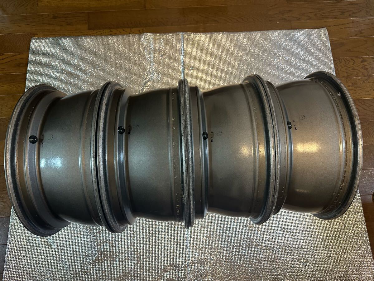 希少　鍛造　MUGEN 無限　MF10L 15インチ6.5J ET45 4穴100 4本セット_8